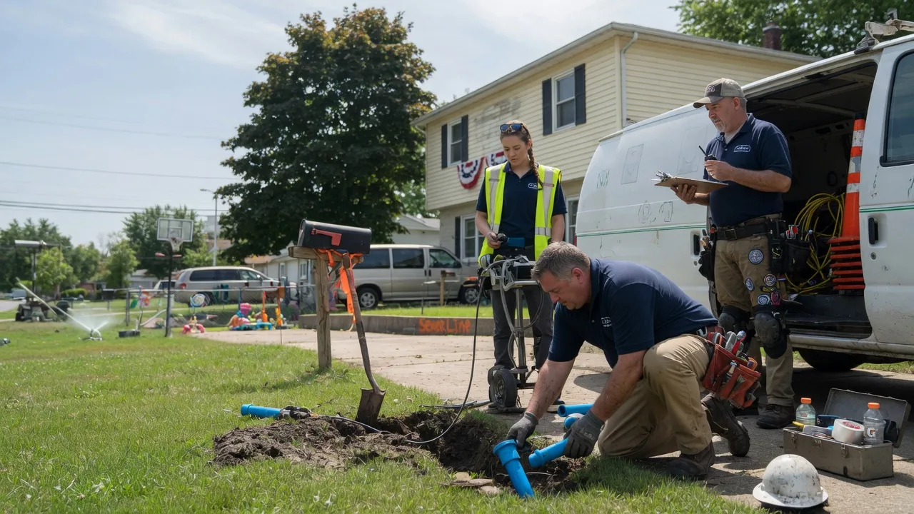 Slab Leak Repair in Burghill, OH near me